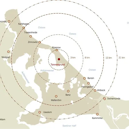 Auszeit Zu Zweit - Usedom Tannengrund דירה לודין